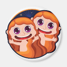 Horóscopos del zodiaco imanes para frigoríficos
