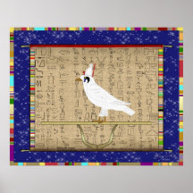 Horus_the_Elder_Papyrus_Print Poster