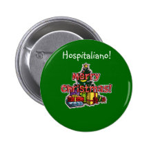 ¡Hospitaliano! - Navidad Pin