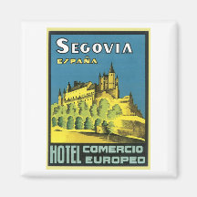 Hotel Comercio Europeo de Segovia Espana Imanes Para Frigoríficos