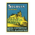 Hotel Comercio Europeo de Segovia Espana Postales