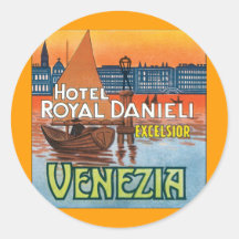 Hotel Danieli real de Venezia Etiquetas