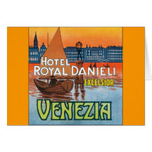 Hotel Danieli real de Venezia Felicitación