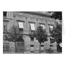 Hotel de Pourtales, siglo-temprano de fines del si Tarjeta
