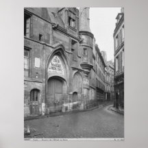 Hotel de Sens, siglo-temprano de fines del siglo d Poster