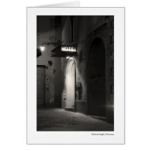 Hotel en la noche, Florencia Tarjetón