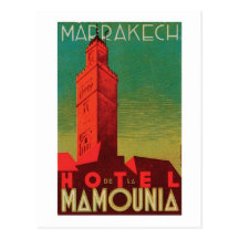 Hotel Mamounia Marrakesh Tarjetas Postales