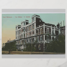 Hotel Metropole. Los Palmas G Canaria, vintage Tarjetón