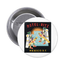 Hotel Ritz, México, gráfico del anuncio del DF Pin