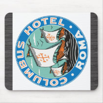 Hotel Roma, vintage de Columbus alfombrillas de raton 