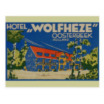 HOTEL WOLFHEZE OOSTERBEEK HOLANDA POSTAL