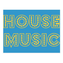 HOUSEMUSIC TARJETAS POSTALES