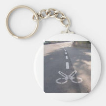 ¿How di I cut the road? Llavero