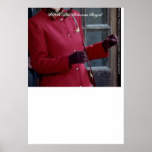 HRH la Princesa Real Poster