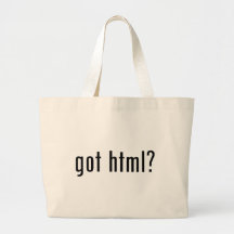 ¿HTML conseguido? Bolsa De Mano