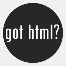 ¿HTML conseguido? Pegatinas