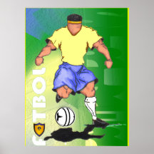 Huelguista de Futbol Impresiones