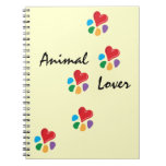 Huellas animales de Lover_Heart-Paw Libretas