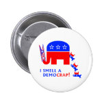 Huelo un Democrap Pins