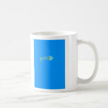 huesos de pescados de lujo taza de café