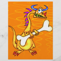 Huesos del dragón tarjeta publicitaria