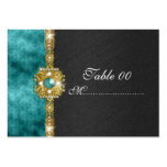 huéspedes negras de la colocación de la tabla del  plantilla de tarjeta personal