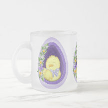 Huevo de la ventana taza de café