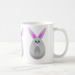 Huevo del conejito de pascua tazas de café