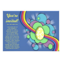 Huevo y arco iris, invitación