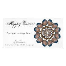 Huevos de Pascua de la mandala Tarjetas Fotograficas Personalizadas