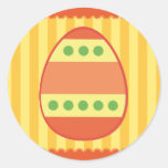 Huevos de Pascua Etiquetas Redondas