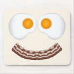 Huevos y mueca Mousepad del tocino