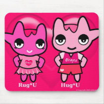hugu, Rug*U, Mousepads, ฮักคุณ, รักคุณ alfombrillas de raton 