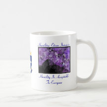 Humildad con la amatista - taza - cuaresmal