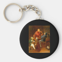 Humo de Adriaen Brouwer Llaveros