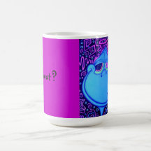Humo de Pyschedelic Tazas De Café