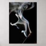Humo del incienso impresiones