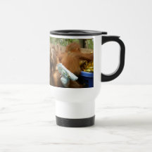 Humor de la incursión de las bragas del orangután tazas