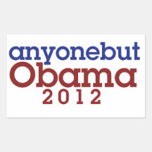 Humor del antiobama cualquier persona pero de Obam Rectangular Altavoz