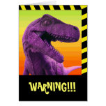 Humor del dinosaurio felicitacion 