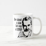 Humor divertido del amante del café taza