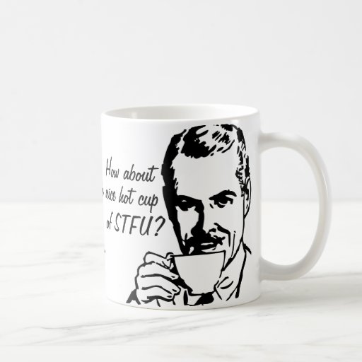 Humor divertido del café taza de café