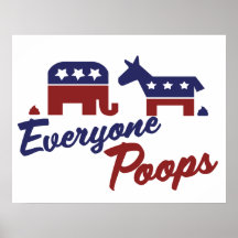 Humor político cada uno impulsos posters
