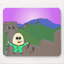 Humpty encuentra una pared decente tapete de ratones