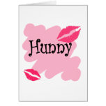 hunny tarjeta