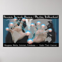 Hussein Barack Obama/fraternidad musulmán Impresiones