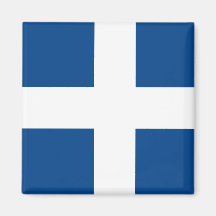 Hvitblainn (alternativa), bandera de Islandia Imán De Nevera