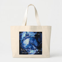 Hydrangea azul: Ame cada día - jumbo Bolsa