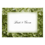 Hydrangea que casa tarjetas de nota planas de los  invitacion personalizada