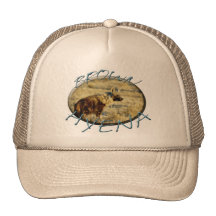 Hyena de Brown - gorras de la fauna del safari, ca